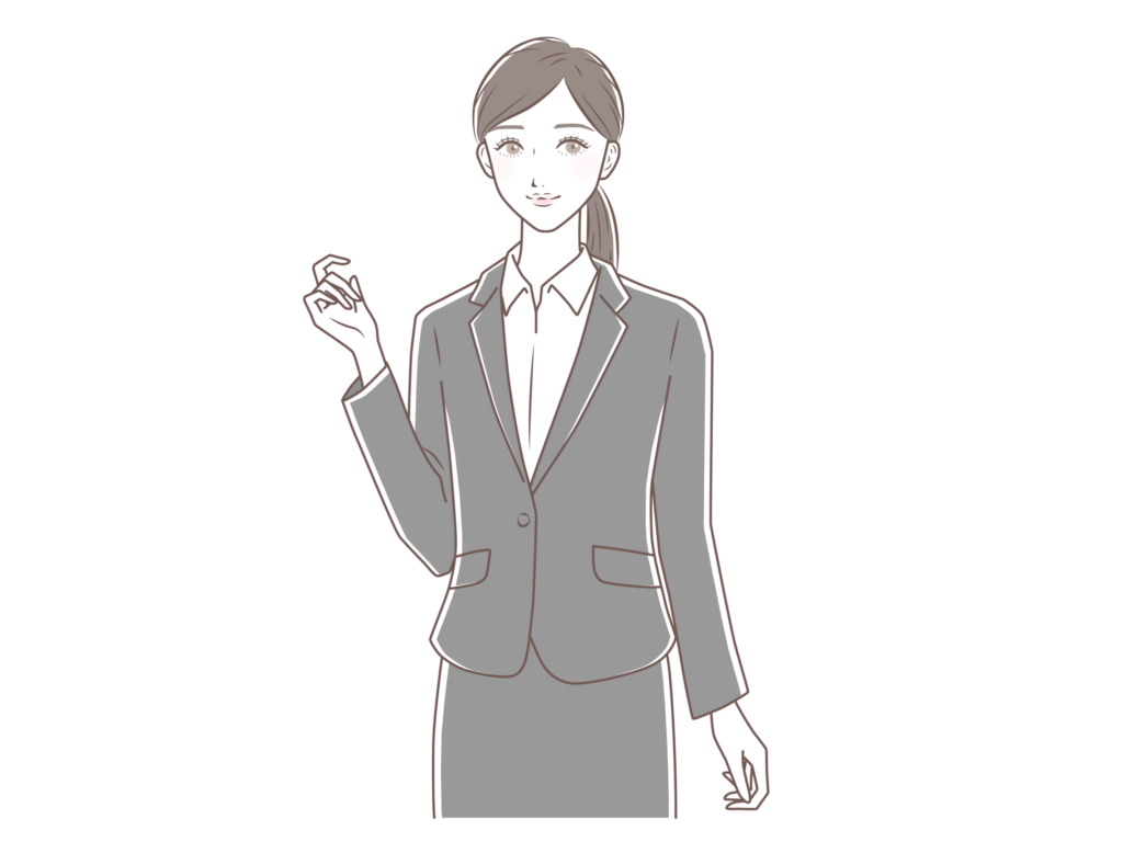 就職活動中の相談者イメージ